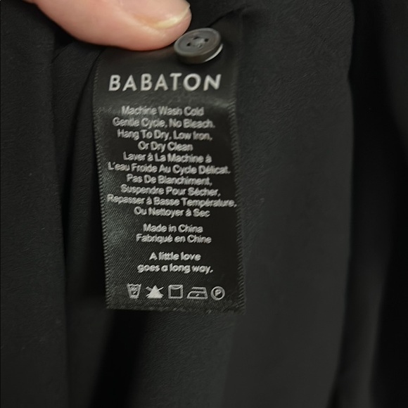 Black Wrap Dress - Picture 3 of 6